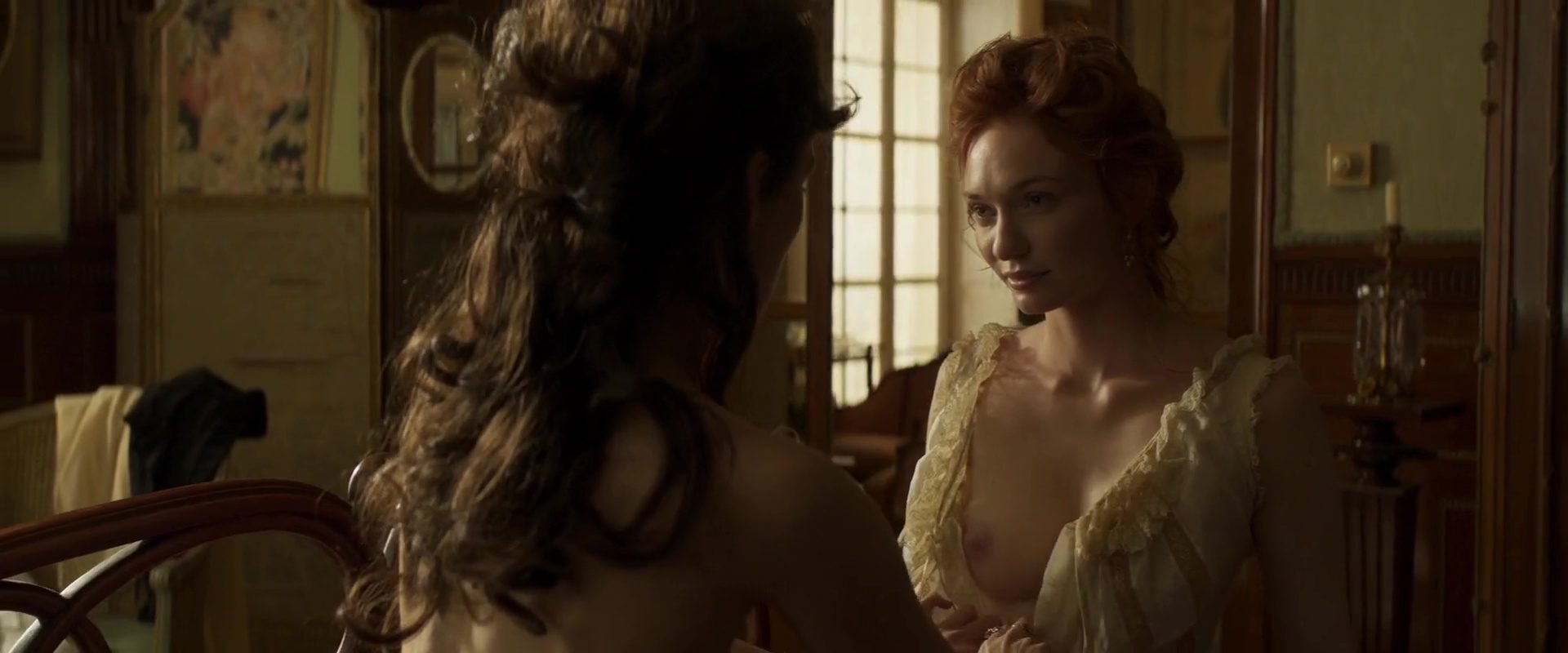 Keira Knightley, Eleanor Tomlinson Nude – Colette (8 Pics & Video) 9