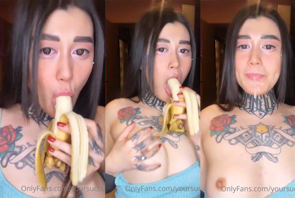 Yoursuccub Onlyfans Banana Sucking Video