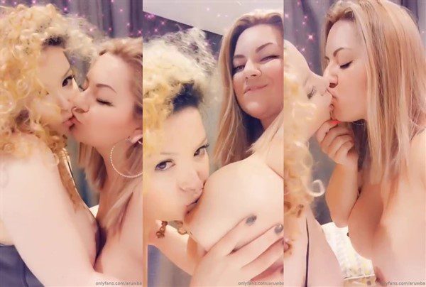 Ruwba Lesbian Kissing Sucking Big Tits Video Leaked