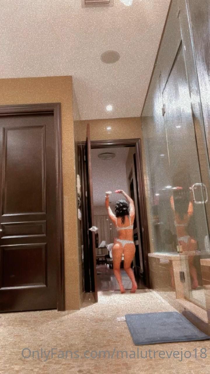 Malu Trevejo Thong Lingerie Dancing Onlyfans Video Leaked