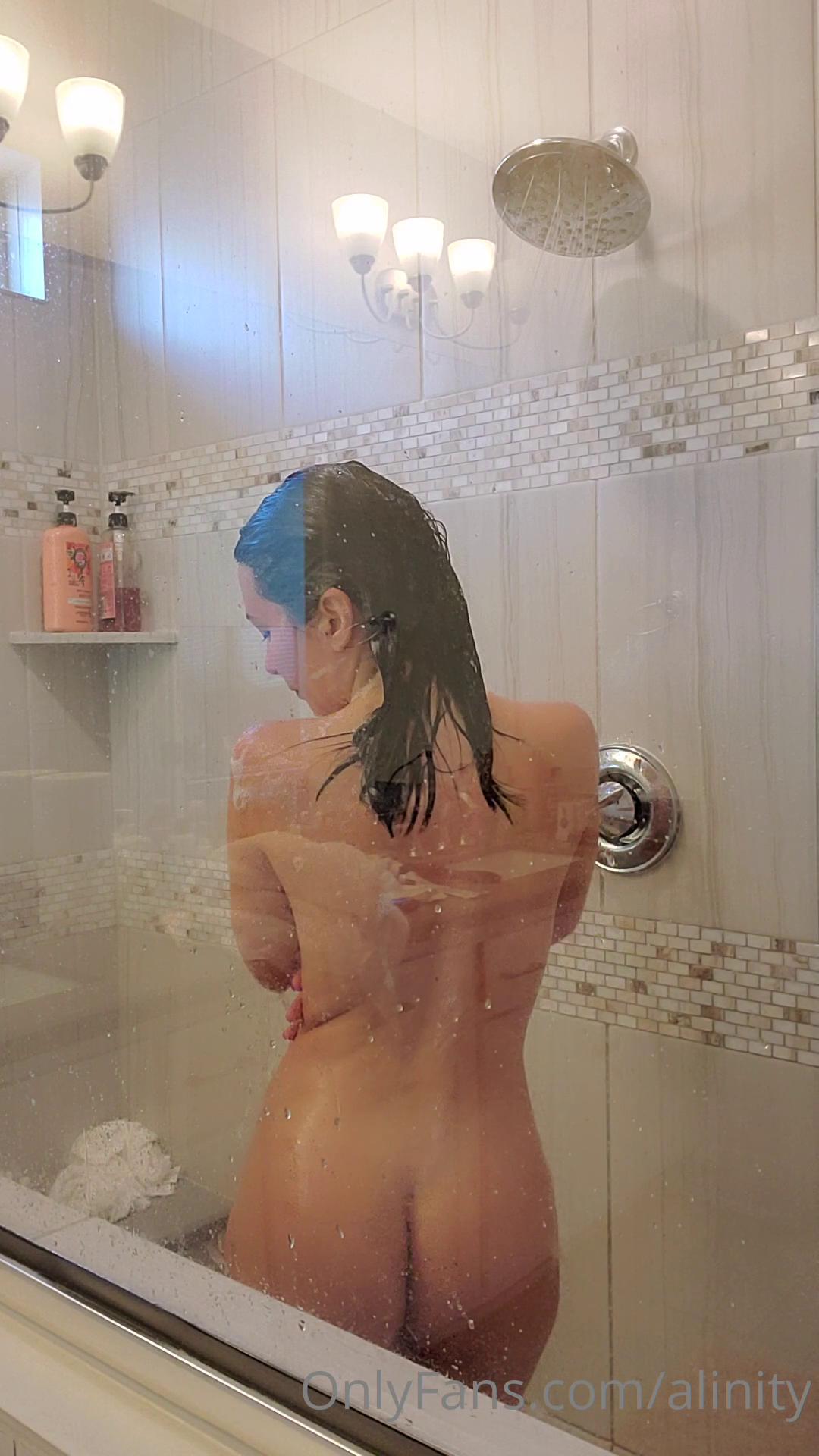 Alinity Full Nude Shower Onlyfans Video Leaked