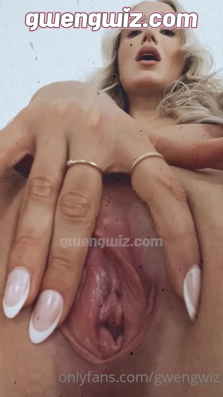 Gwengwiz Nude Pussy Close Up Onlyfans Video Leaked