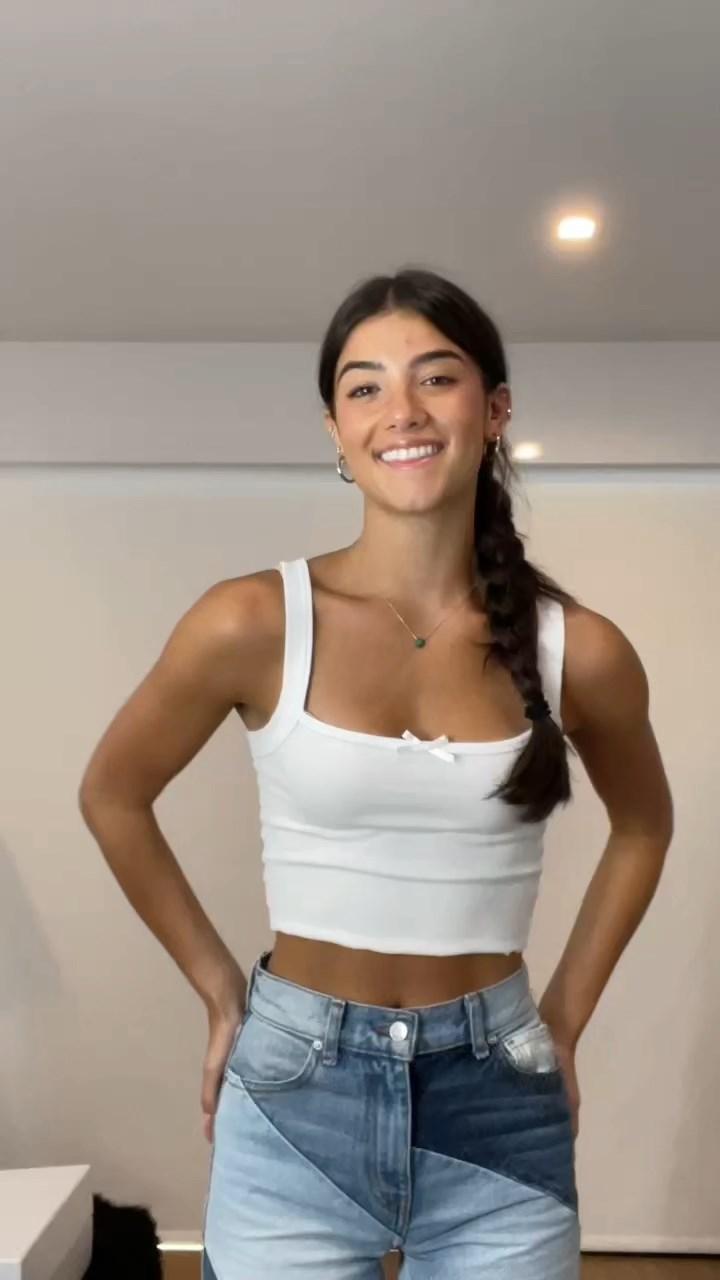 Charli Damelio Sexy Tank Top Dance Video Leaked